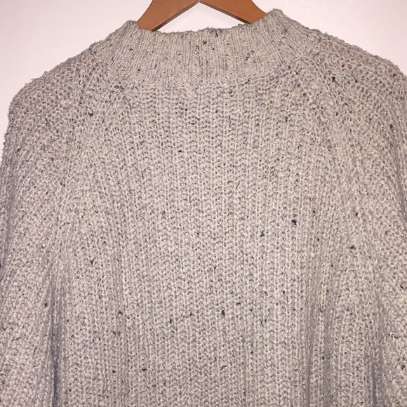 VTG Banana Republic Chunky Marled Knit Sweater Lg - Picture 6 of 6